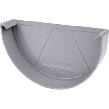Plastmo endebund, 10" grå