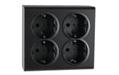 PÅBYG 4 x 230V SCHUKO 16ASORT