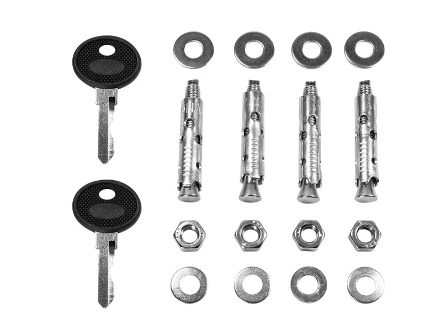 10" væg-rackskab - 6U B312xD300mm (SOHO) Sort