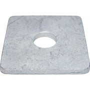 Firkantskive M8, 25 x 25 x 8 x 3 mm, FZV, 6 stk.