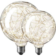 Pære LED 1W Clara Globe Ø95 Mm
