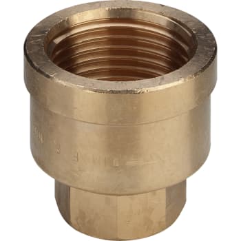 1/2 x 1/4" Rødgods Silicium Bronze reduktionsmuffe