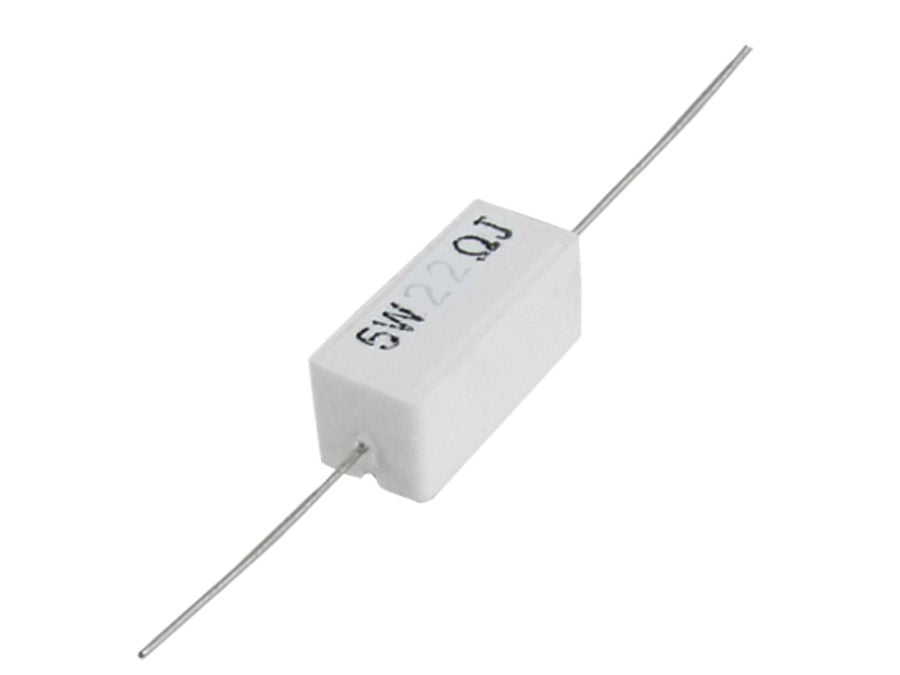 Effektmodstand - 5W / 1,0ohm (5%)