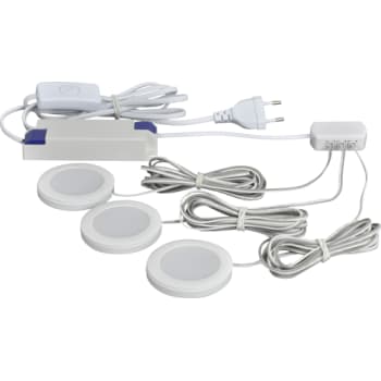 Linea kit 3 x 2.3W mat hvid 2700K