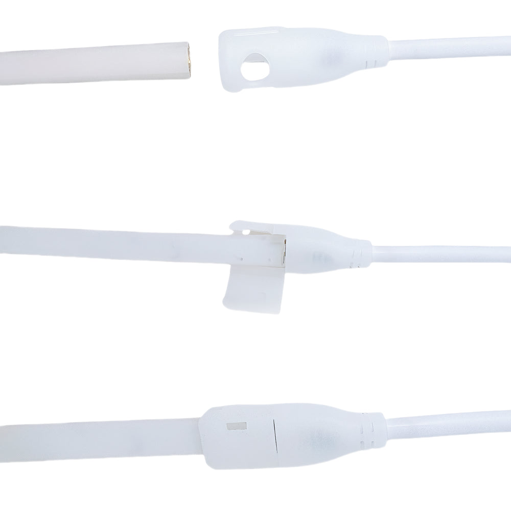 10m Neon COB-LED Strip med 280 LED pr. meter, 24V, 9,5W/m, IP67, RA90