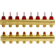 Manifold 8+8 med flowmeter