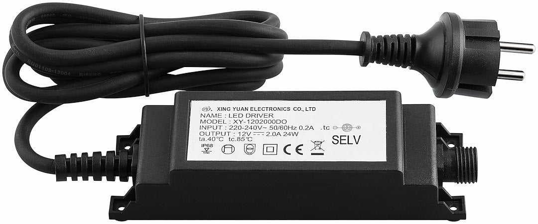 DRIVER 12VDC 24W 1.8M
