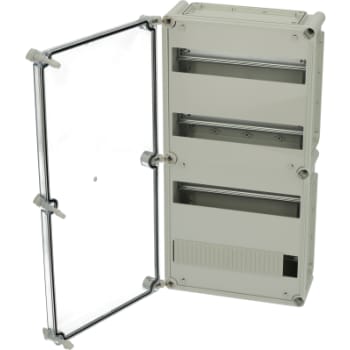 DIN-SKINNEKASSE 560X280X130 HÆNGSLET LÅG