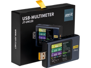 JT-UM120 USB multimeter - USB-A, USB-C (PD)