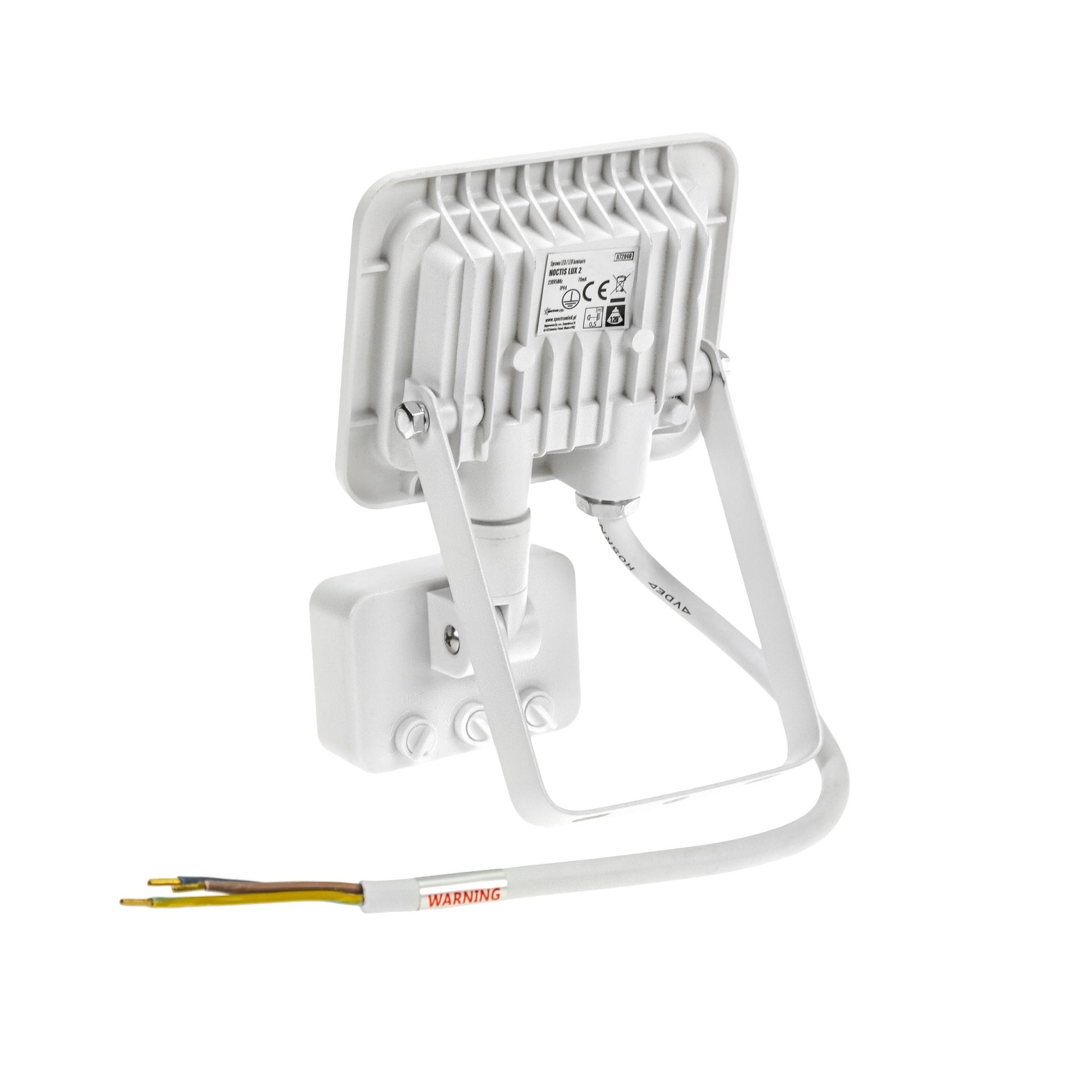 10W LED projektør m. sensor 4000K 820 Lumen