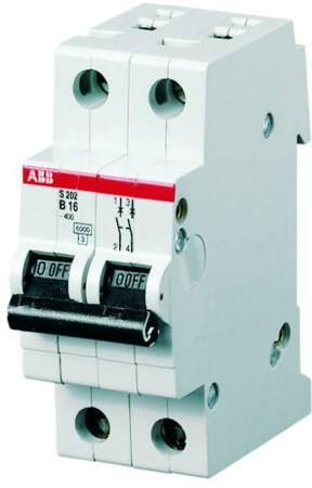 AUTOMATSIKRING C16A 2P 10KA 2M