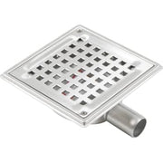 BLÜCHER 32 mm afløbsskål til beton, uden studs, vandret