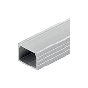 Aluprofil 18x13 LED strip - Bred, 1 meter, inkl. matteret cover og klips, IP65 og IP68
