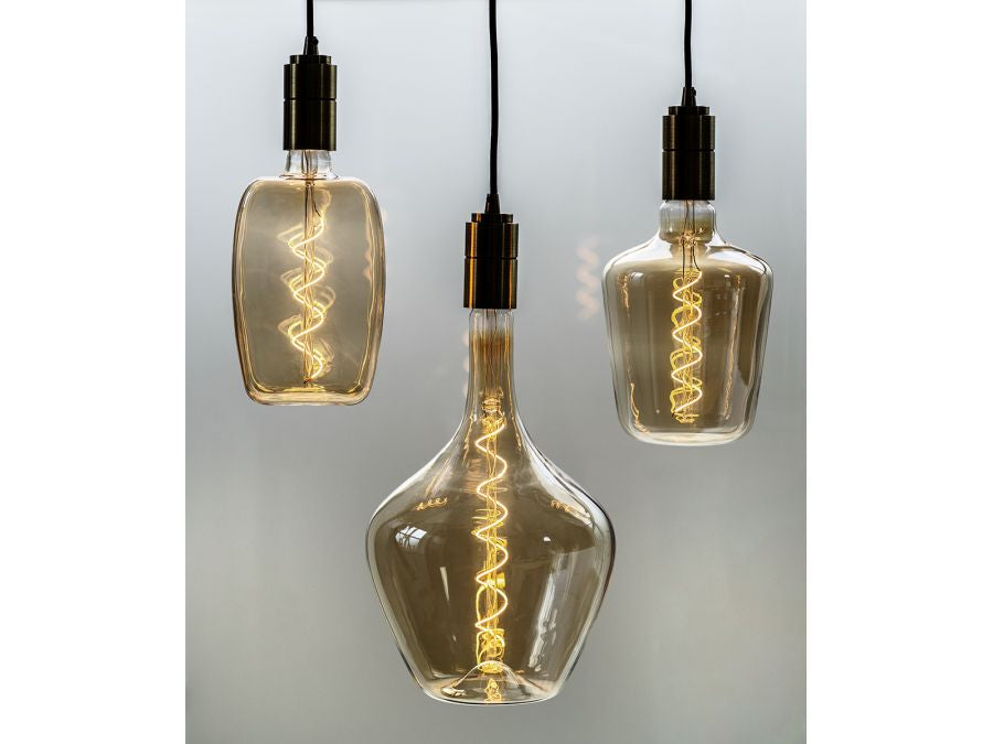 LED filament "Bourbon" 240V / 4W, E27 (2200K) Guld, dæmpbar