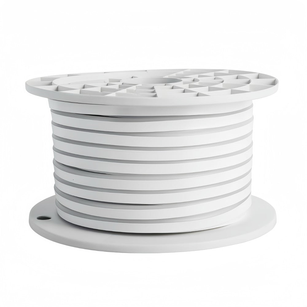 Varm Hvid 8x16 CLIP-ON Neon Flex LED Strip - 8,5W pr. meter, IP67, 24V