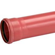 Uponor 400 x 3000 mm PVC-kloakrør m/muffe, klasse S SN8, EN 1401