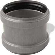 ACO 75 mm rustfri, syrefast afløbsskydemuffe, AISI 316