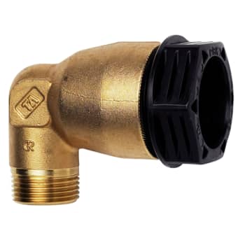 IMI TA 20 mm x 3/4" vinkel med nippel, messing, PN16
