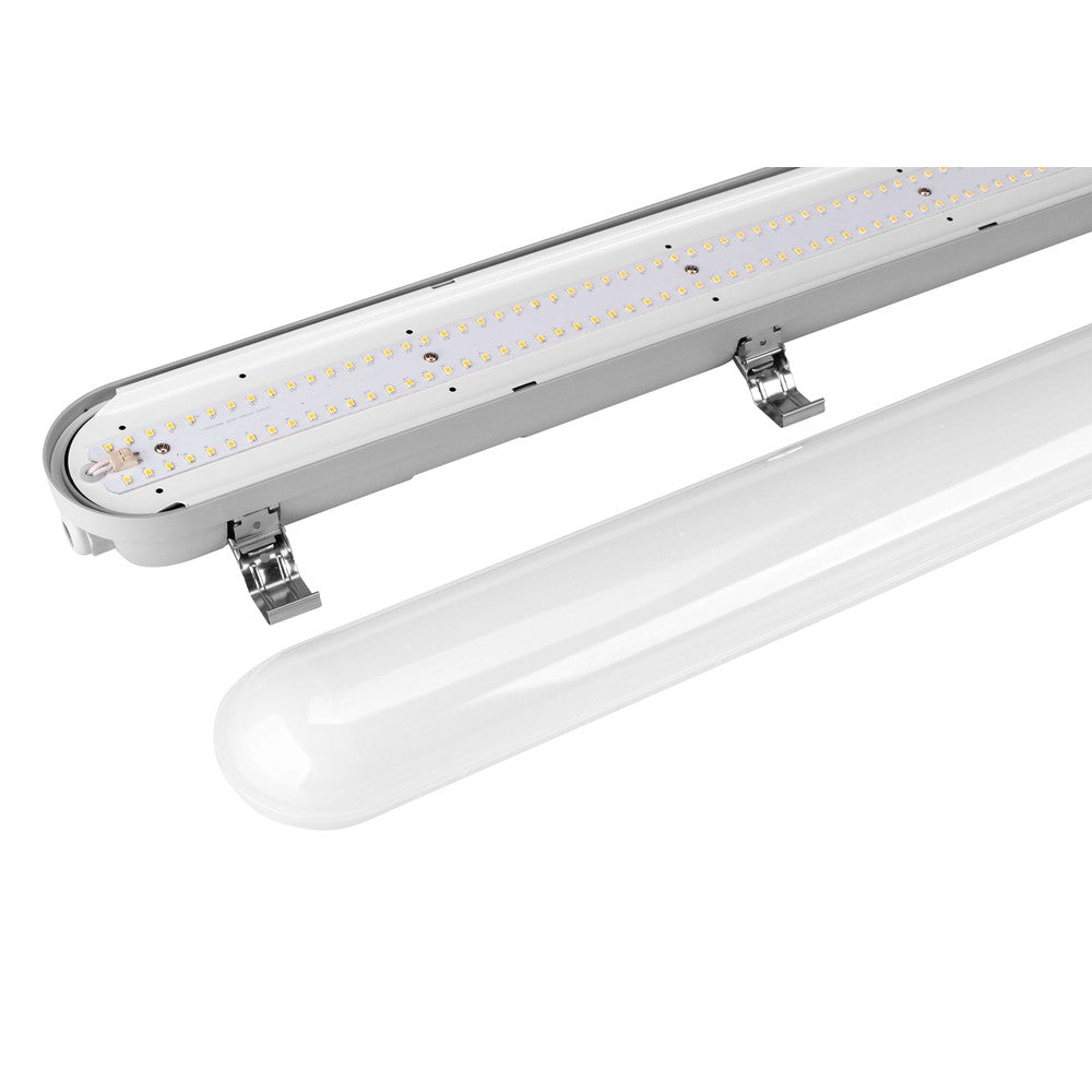 150 cm HiCRI Dagslysstyring Armatur - 60W, Gennemfortrådet, RA90, IP65