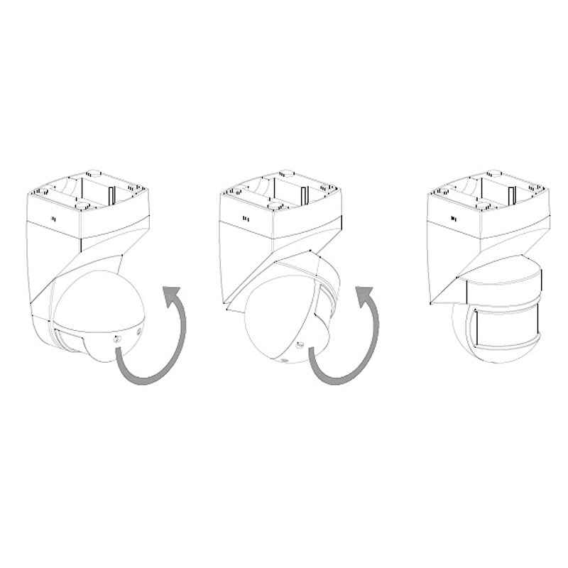 Bevægelsessensor Multimat 200° Hvid Orbis