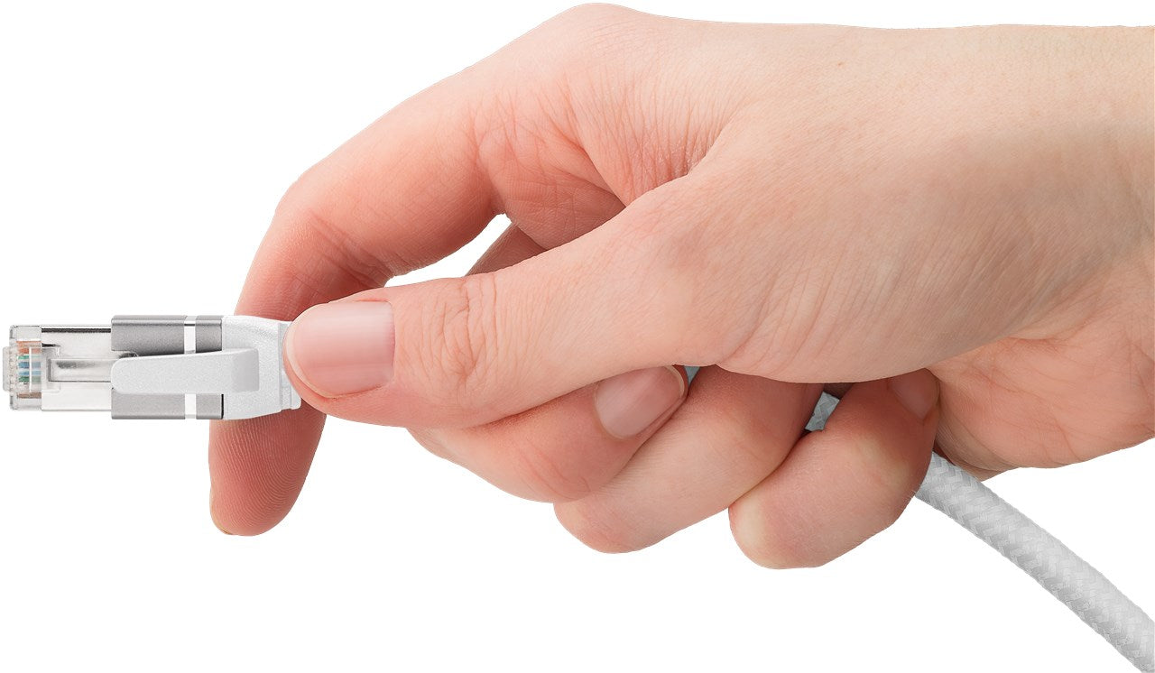 USB-C™ 3.1 til RJ45 netværkskabel, Hvid (3m)