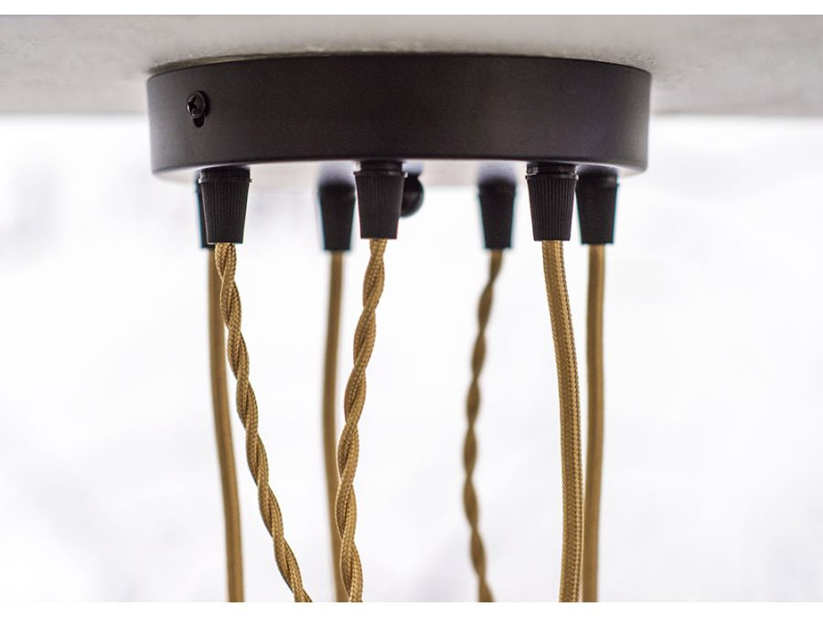 Stofledning - 2 x 0,75mm², Snoet, Metallisk GULD (3m)