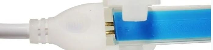 Stik til 230V LED strip (Type X) - Inkl. endeprop,