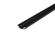 DIOFLEX alu profil GROOVE10 BC/UX 2000 sort alu