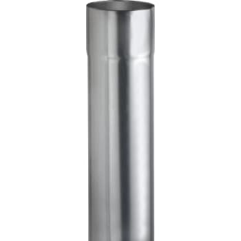 VMZINC nedløbsrør, ZINK NATUR - 100 x 0,7/3000 mm