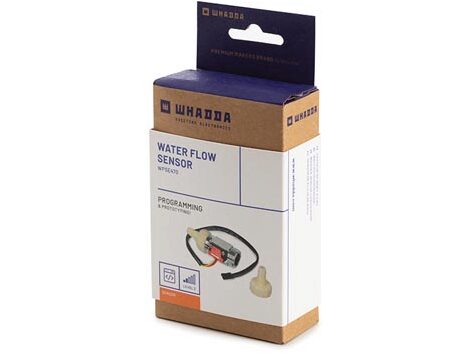 Sensor til vandgennemstrøm til Arduino - 1-30L, 4,7-15Vdc