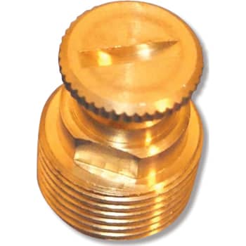 1/8" Messing luftskrue almindelig