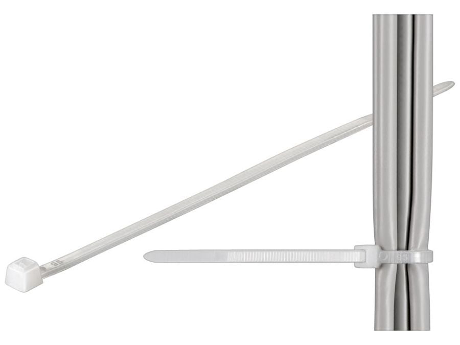 Kabelstrips - 4,8x368mm, Neutral (100 stk.)