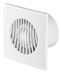 Ventilator standard Ø100 hvidt front panel