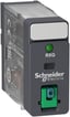 1CO 10A RELÆ TESTKNAP+LED 12VDC
