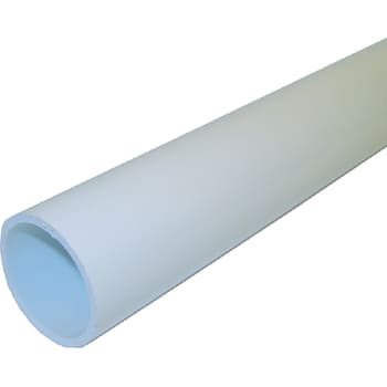 Plastrør 32 x 250 mm hvid