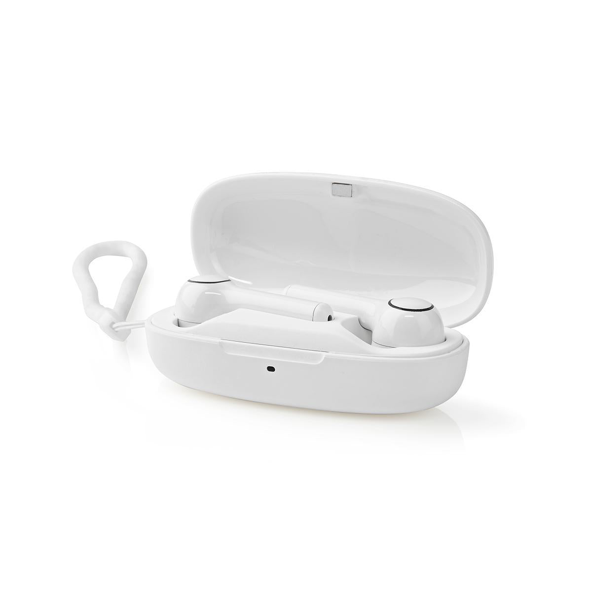Bluetooth® in-ear headset - 6 timer, voice/touch, Hvid