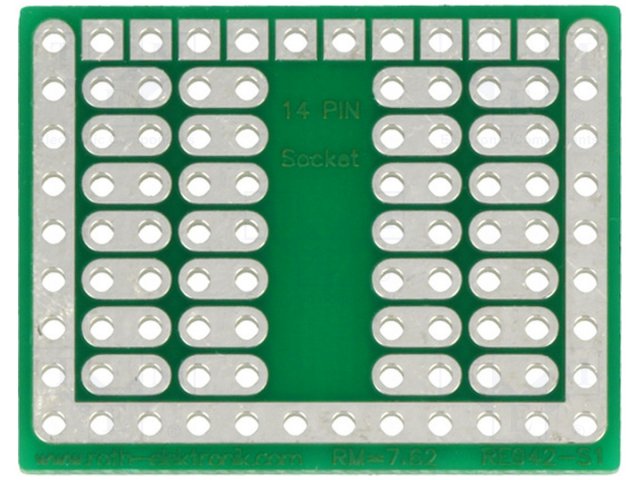 Hulprint - 25x32mm, enkeltsidet, prototype
