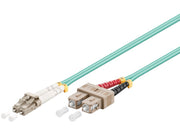 Fiberoptisk netværkskabel LC-SC multimode OM3 (3m)