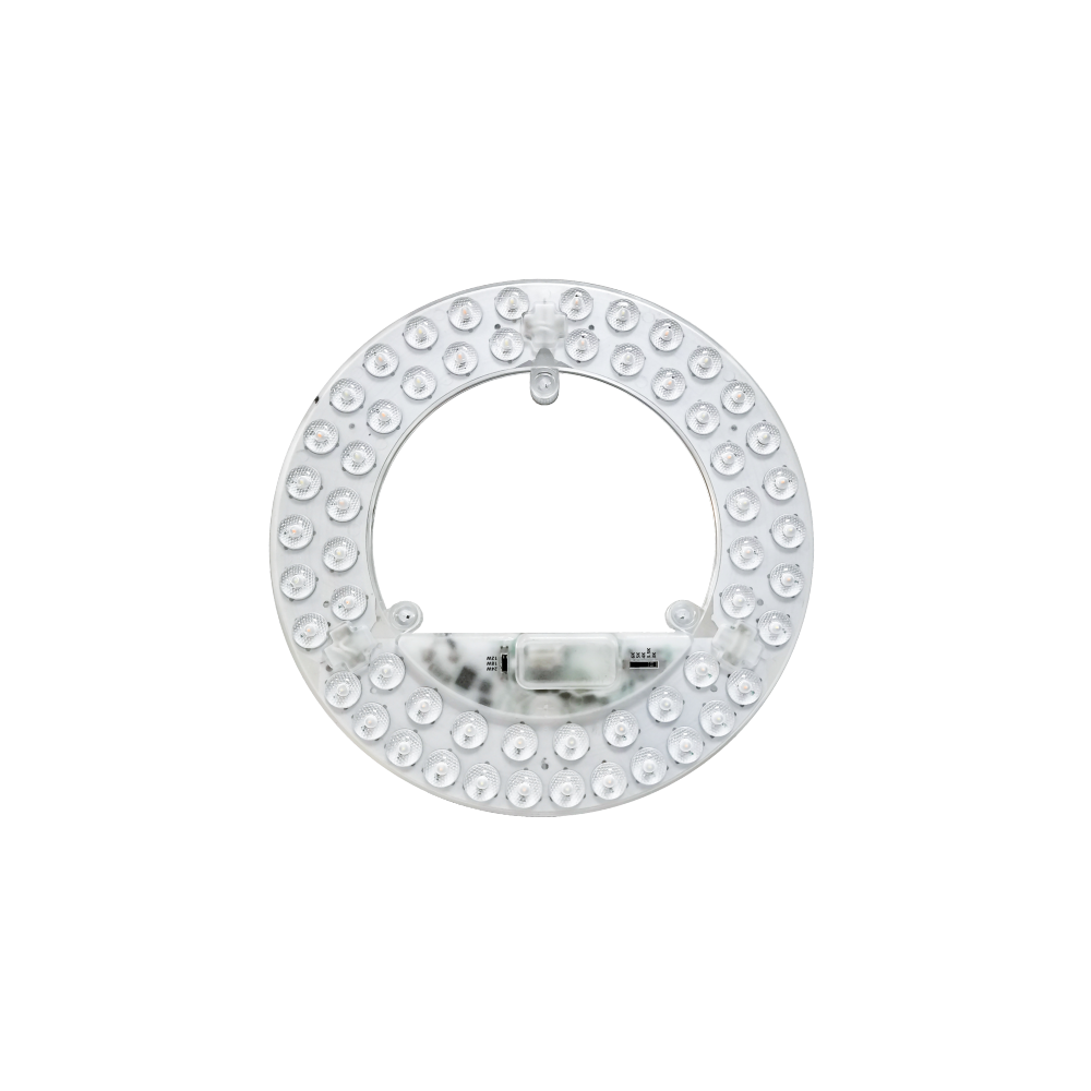 24W LED indsats med linser, flicker free - Ø21,5 cm, CCT 5i1, erstat G24, cirkelrør og kompaktrør - 2600lm, RA86, 230V entrébelysning