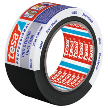 Tesa lærredstape PRO 66462, 50 mm x 25 m, sort