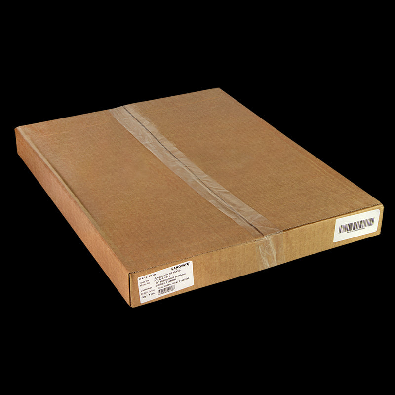 Udtrækshylde til 19" Rackskab - D:400mm, Sort