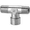 BSPT adaptor-male female tee-1/4 thread 2090 1/4-1/4 PIPE AND TUBING FITTING