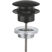 Grohe Push-Open bundventil i Mar Sort