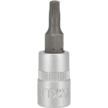 Tecos bitstop, TX20, 1/4", L35 mm