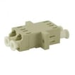 Samleled LC duplex multimode beige