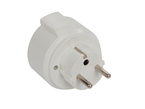 LED natlampe med 1 x 230VAC udtag