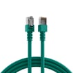Patchkabel SF/UTP C.5e PVC 1m grøn