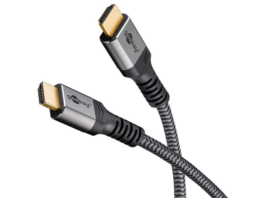 Ultra High Speed HDMI 2.1 Kabel - 8K/60Hz - Grå (0,5m)
