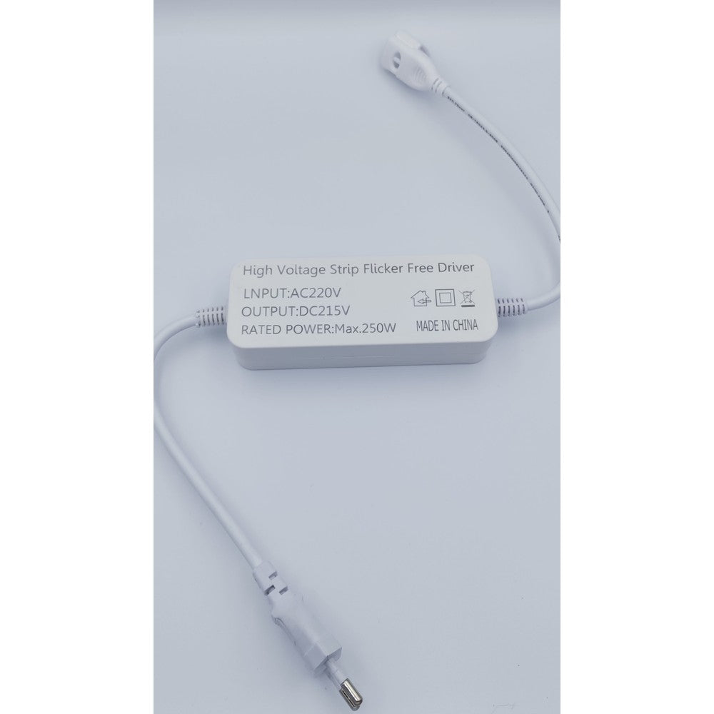 230V LED strip (COB+X-2) - Flicker free inkl. endeprop, ikke dæmpbar