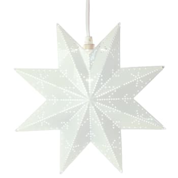 Star Trading Classic hvid metal Stjerne